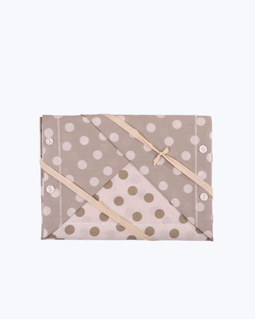Set Lenzuola in Cotone - Completo Letto con Pois